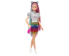 Barbie Rainbow Leopard Hair Doll