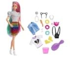 Barbie Rainbow Leopard Hair Doll 5