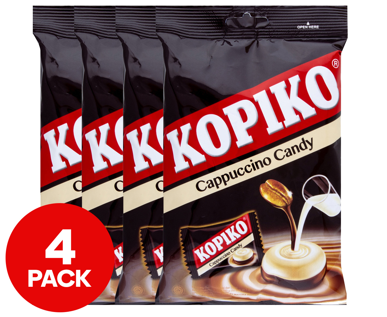 Kopiko Cappuccino Coffee Candy Pack