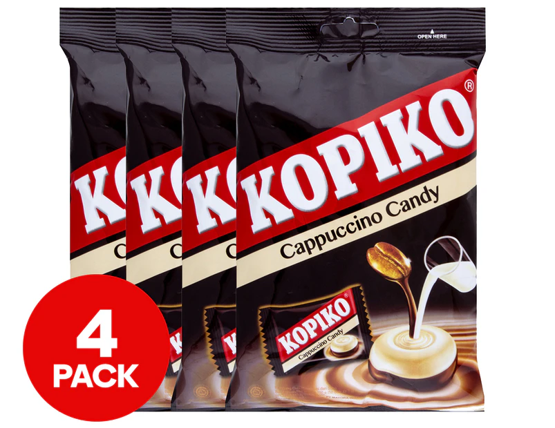 4 x Kopiko Cappuccino Candy 150g