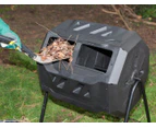 Maze Outdoor Compost Dual Tumbler Bin 160lt (ROTO)