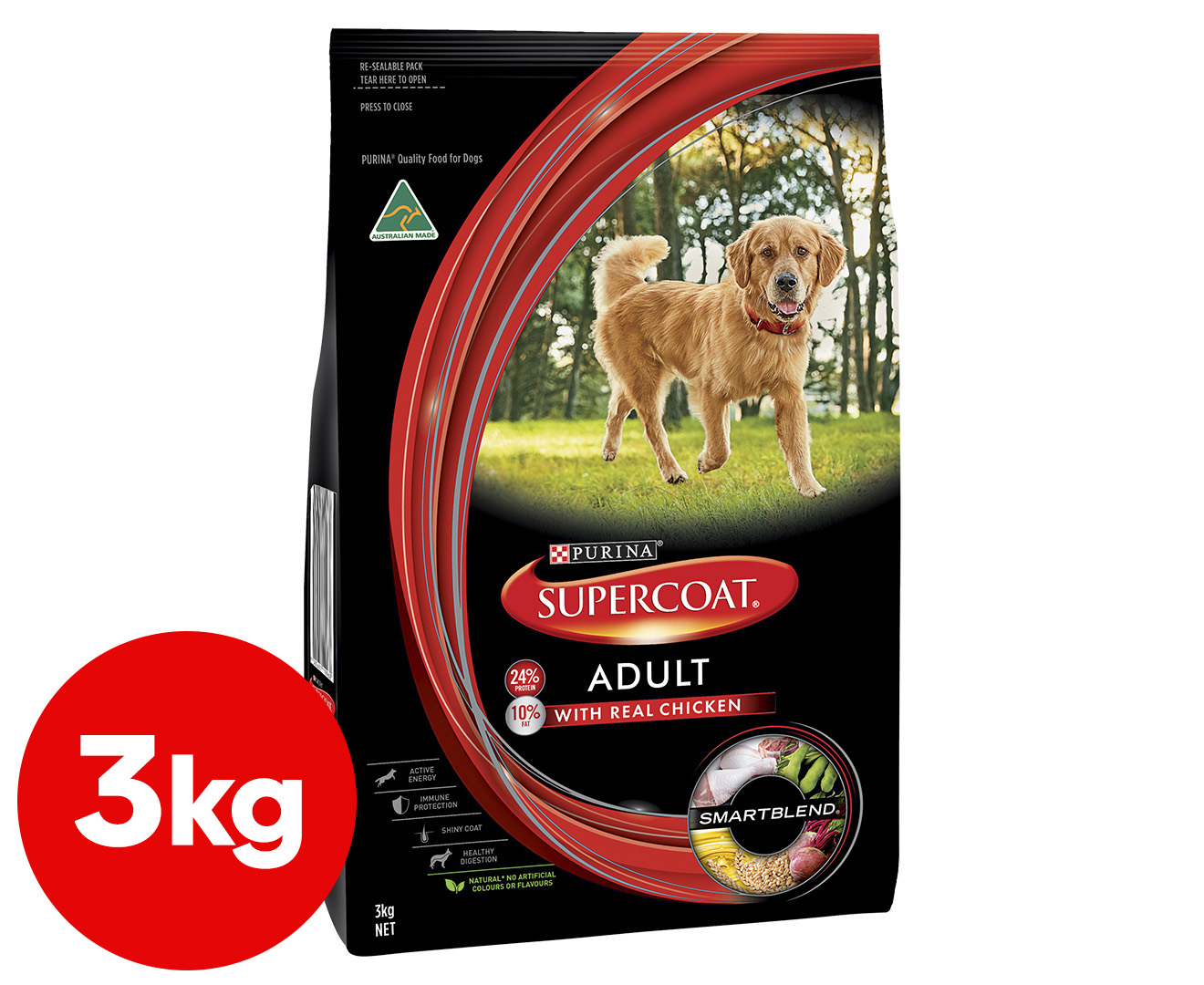 purina supercoat puppy ingredients