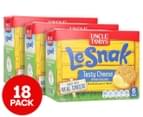 3 x 6pk Uncle Tobys Le Snak Tasty Cheese Dip & Crackers 132g 1