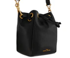 Marc Jacobs The Mini Bucket Leather Crossbody Bag - Black