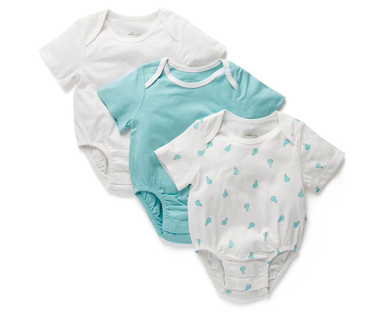 Infant Layette Gift Outfit 6 Piece Orangic Cotton Clothes & Accessories Set 