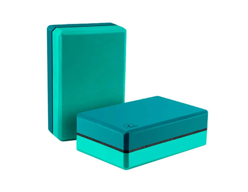 Yunmai Yoga Brick Set of 2 Foam Block High Density Odorless Green