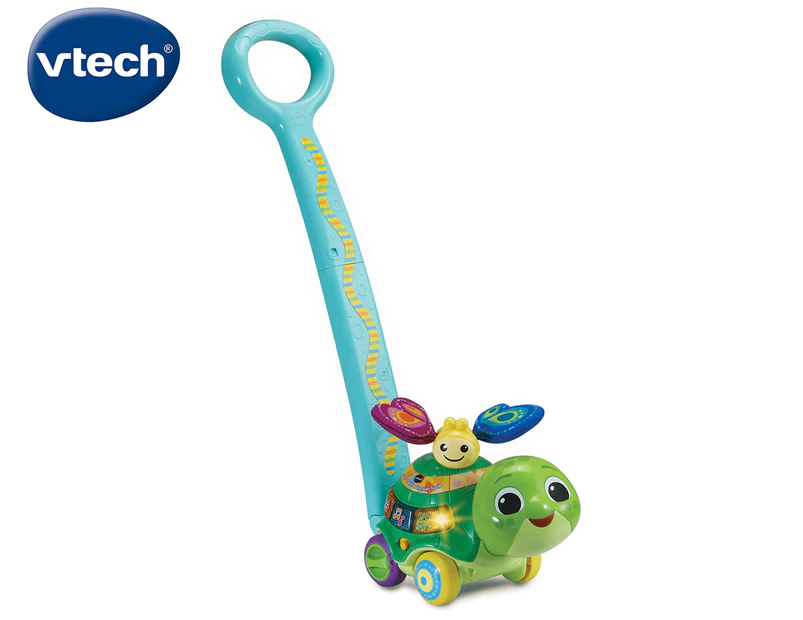 VTech 2-in-1 Push Explore Turtle Toy