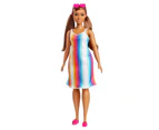 Barbie Loves The Ocean Doll with Rainbow Stripe Dress