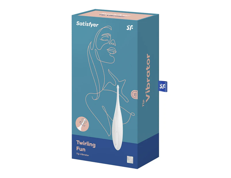 Satisfyer Twirling Fun - Tip Vibrator - White