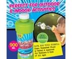 3PK Bubble Solution 900ML Non-Toxic  Outdoor/Indoor Play Wedding Birthday Party - Green 4