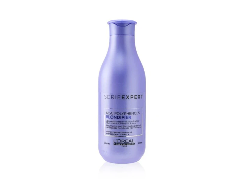 L'Oreal Professionnel Serie Expert  Blondifier Acai Polyphenols Resurfacing and Illuminating System Conditioner (For Blonde Hair) 200ml/6.7oz