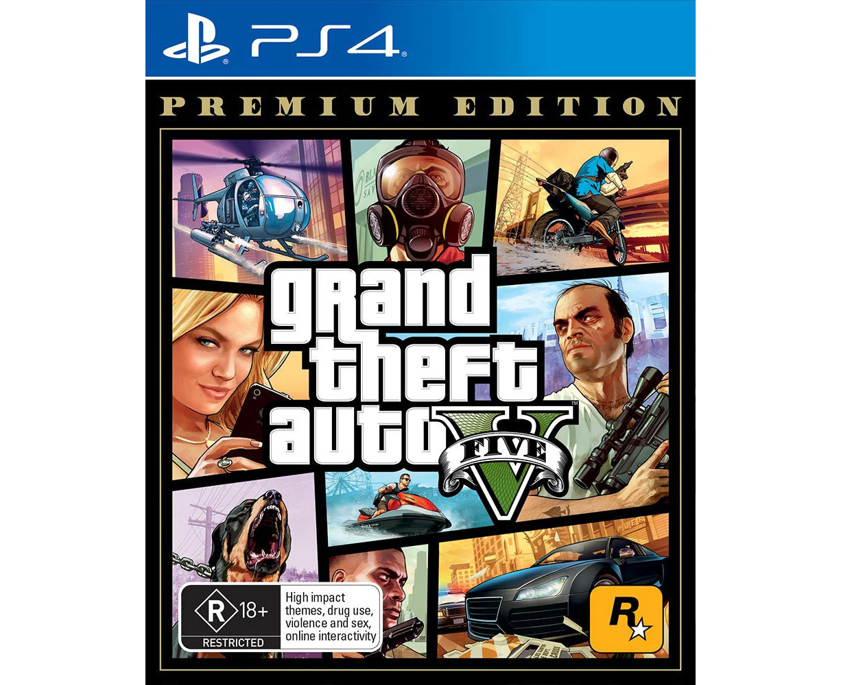 Grand Theft Auto V Premium Edition (PS4)