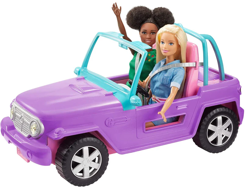 Barbie Off-Road Vehicle with Rolling Wheels GMT46