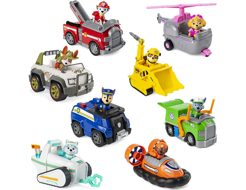 Paw Patrol - Vehicle With Collectable Figure (1 At Random)