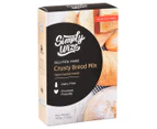 2 x Simply Wize Gluten Free Crusty Bread Mix 330g