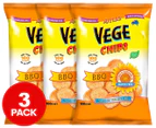 3 x Ajitas Vege Chips BBQ 100g