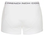 French Connection Men’s Cotton Trunks 3-Pack - Bright White