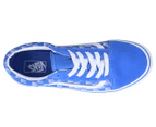 Vans Unisex Kids' Old Skool Shoes - Blue/White
