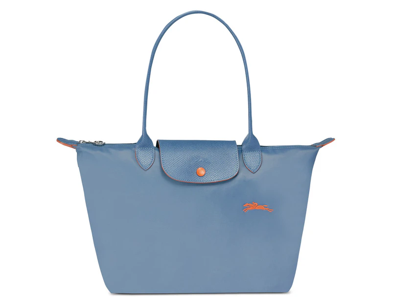 Longchamp Le Pliage Club Shoulder Tote Bag - Blue Mist