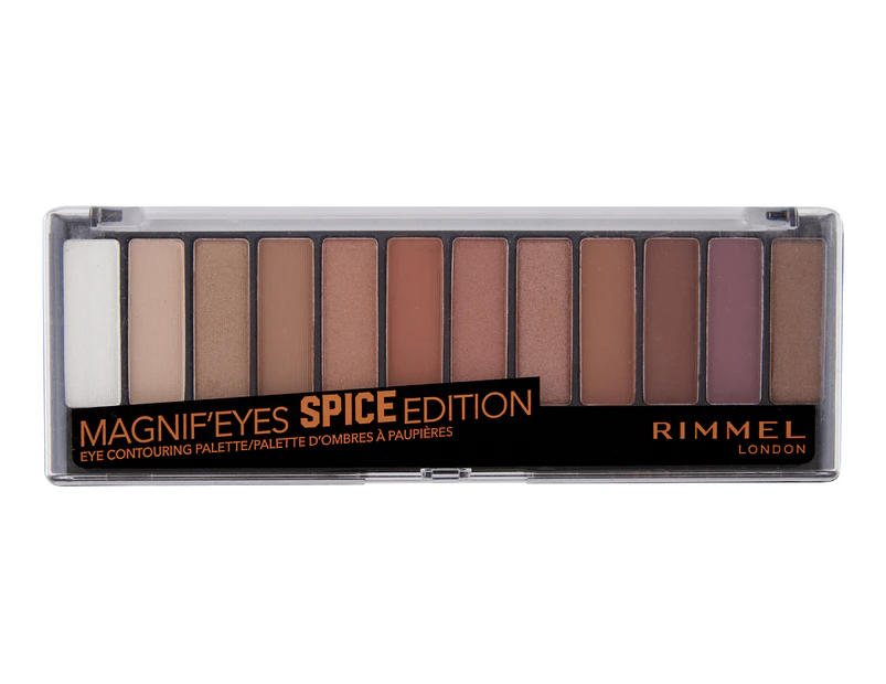 Rimmel Magnif'Eyes Eyeshadow Palette 14.16g - Spice Edition