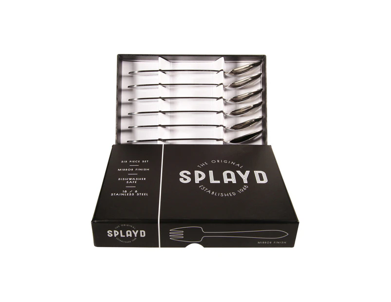 Splayd Black Label Stainless Steel Mirror Mini Set of 6 - N/A