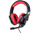 Promate PYTHON RED  High Performance Gaming     Headset with Microphone. Zero