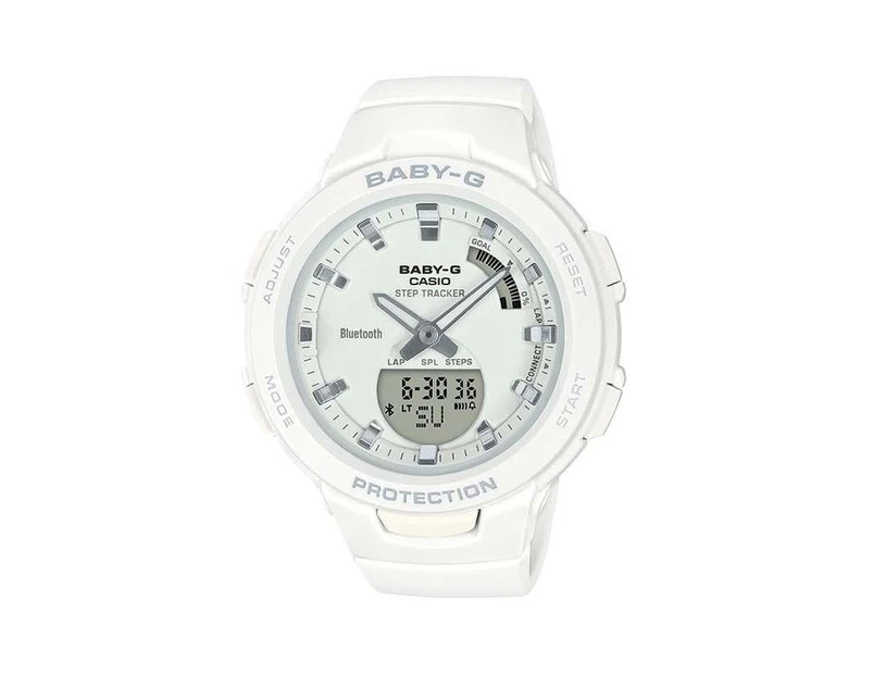 Baby- G White Bluetooth Watch BSAB100-7A