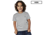 Polo Ralph Lauren Kids' Cotton Tee / T-Shirt / Tshirt - Grey Heather