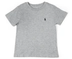 Polo Ralph Lauren Kids' Cotton Tee / T-Shirt / Tshirt - Grey Heather