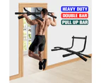 Pull Up Bar Doorway With Curved Grip Fitness Chin Up Bar For Home Gym Exercise