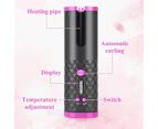 Cordless Automatic Hair Curler | Portable Curling Wand for Hair Styling Anytime Anywhere
