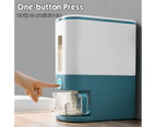 12Kg Auto Grain Case Cereal Dispenser Storage Box Kitchen Food Rice Container