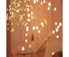 108 LED Blossom Tree Light Table Desk Bedside Lamp Room USB Battery Gift