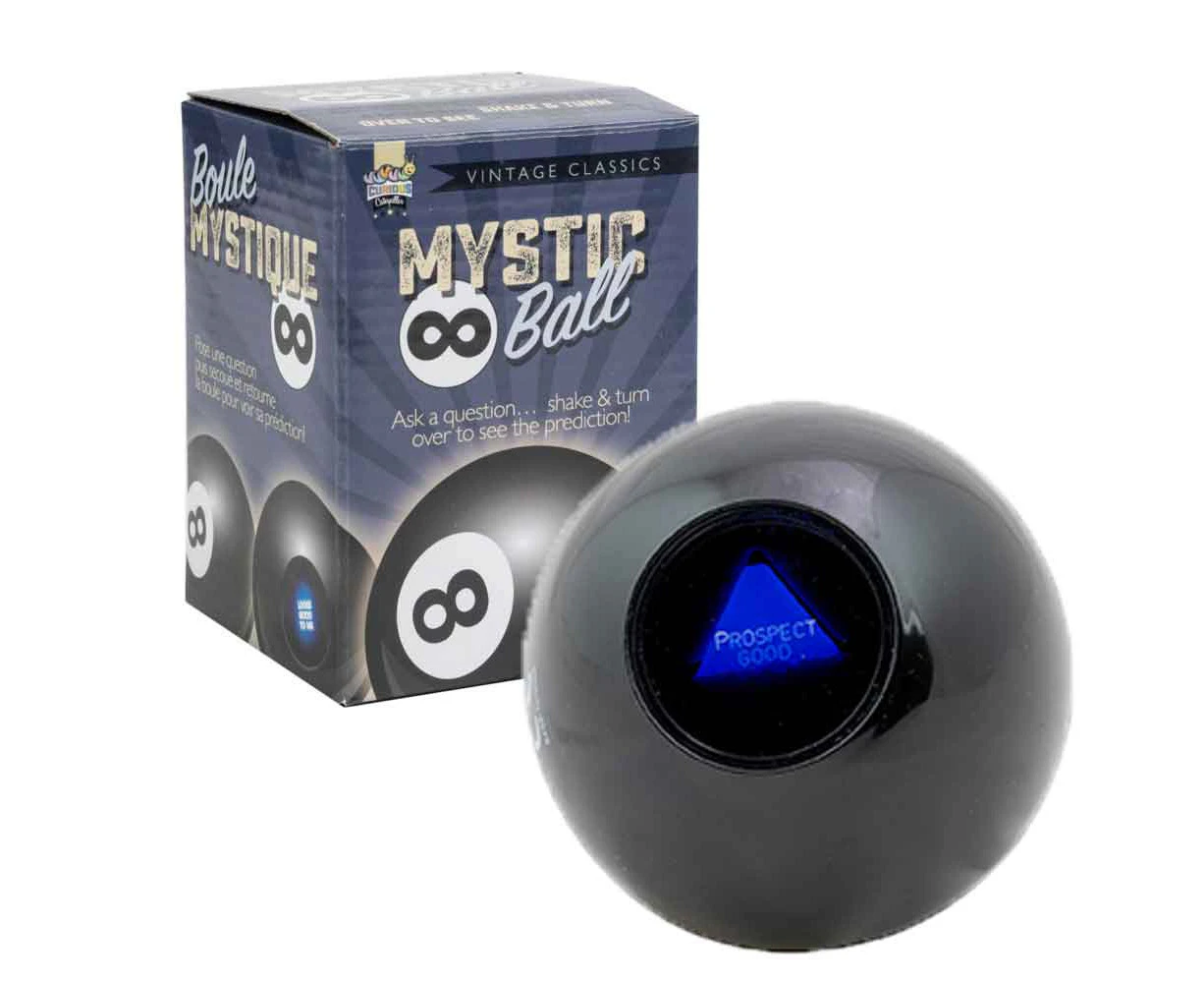 Funtime Mystic Infinity Ball Fortune Telling Kids Toy Fun Game Play Black 3y+