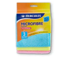 9pc Hercules Multi Purpose Microfiber Cloths Soft Cleaning Drying Washable Cloth