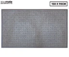 Solemate 150x90cm Marine Carpet Door Mat - Grey