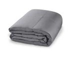 Laura Hill Weighted Blanket Heavy Quilt Doona 9Kg - Grey