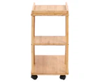 West Avenue Mobile Side Table - Natural