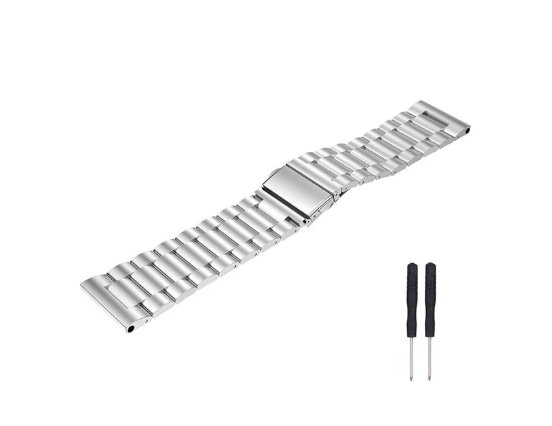 26mm Metal Bracelet Watch Band Strap For Garmin Fenix 3 / HR Stainless Steel