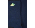 Mountain Warehouse Mens Recycled Polyester Sock Lightweight Stretchy Cuff Socks - Navy