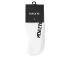 Henleys Men's Classic Invisible Socks 4-Pack - White