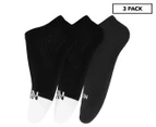 Calvin Klein Women's One Size Combed Cotton No Show Socks 3-Pack - Black/White