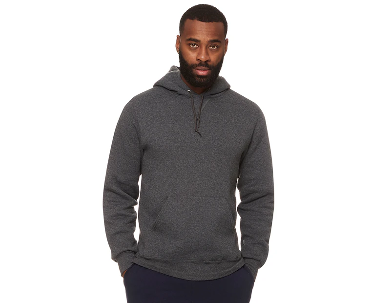 Russell Athletic Men's Dri-Power Hooded Pullover Sweatshirt - Black Heather