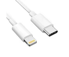 1m Fast Data PD Charger Cable USB Type C to Apple iPhone 11 12 13 14 Pro Max Mini Plus iPad Lightning Cord