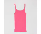 3 Pack Bonds Girls Kids Pink White Teena Undergarments Cotton Singlet Tank Top UYG43W