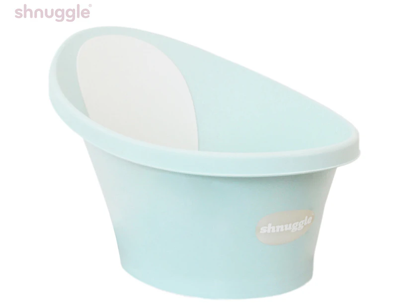 Shnuggle Baby Bath w/ Plug - Aqua