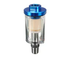 G 1/4" Inline Air Moist Trap Filter Water Oil Separator For Pneumatic Spray Gun