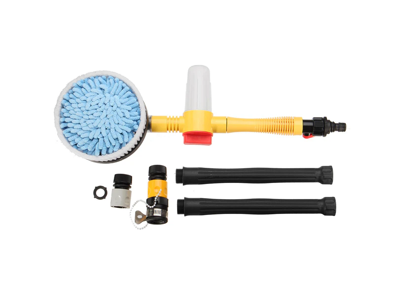 Rotating High Pressure Car Wash Foam Washer Brush Washing Sponge Cleaner Kit