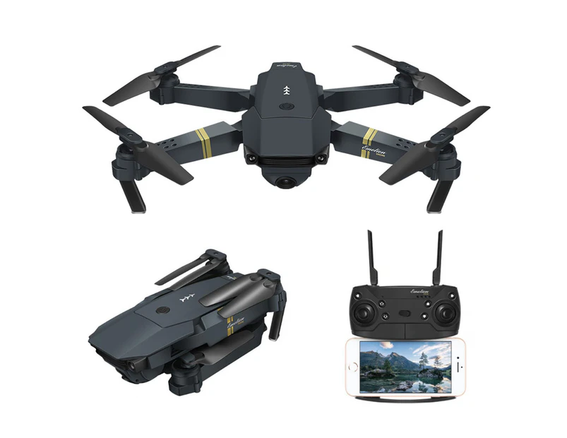 Eachine E58 WIFI FPV 720P 1080P HD Camera Foldable RC Drone Quadcopter RTF - 2.0MP 720P Wide Angle, 1 Battery