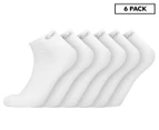 Calvin Klein Men's One Size Bonus Low Cut Cushion Sole Socks - White